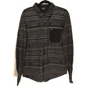 Lrg brand men’s button up shirt large “woven”brand